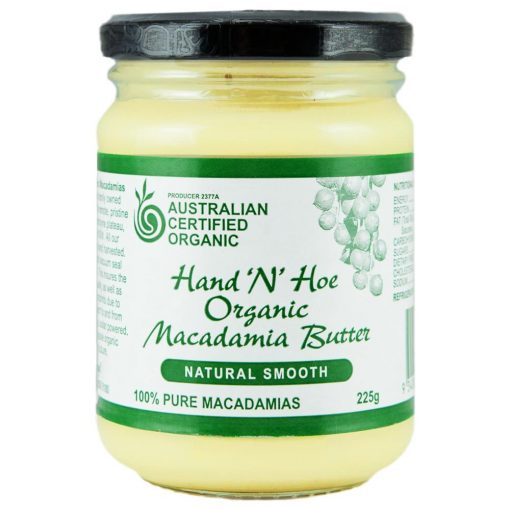 Organic Macadamia Butter - Natural Smooth
